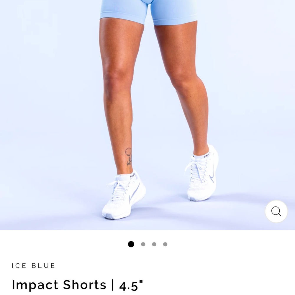 Ice Blue Impact dfyne shorts